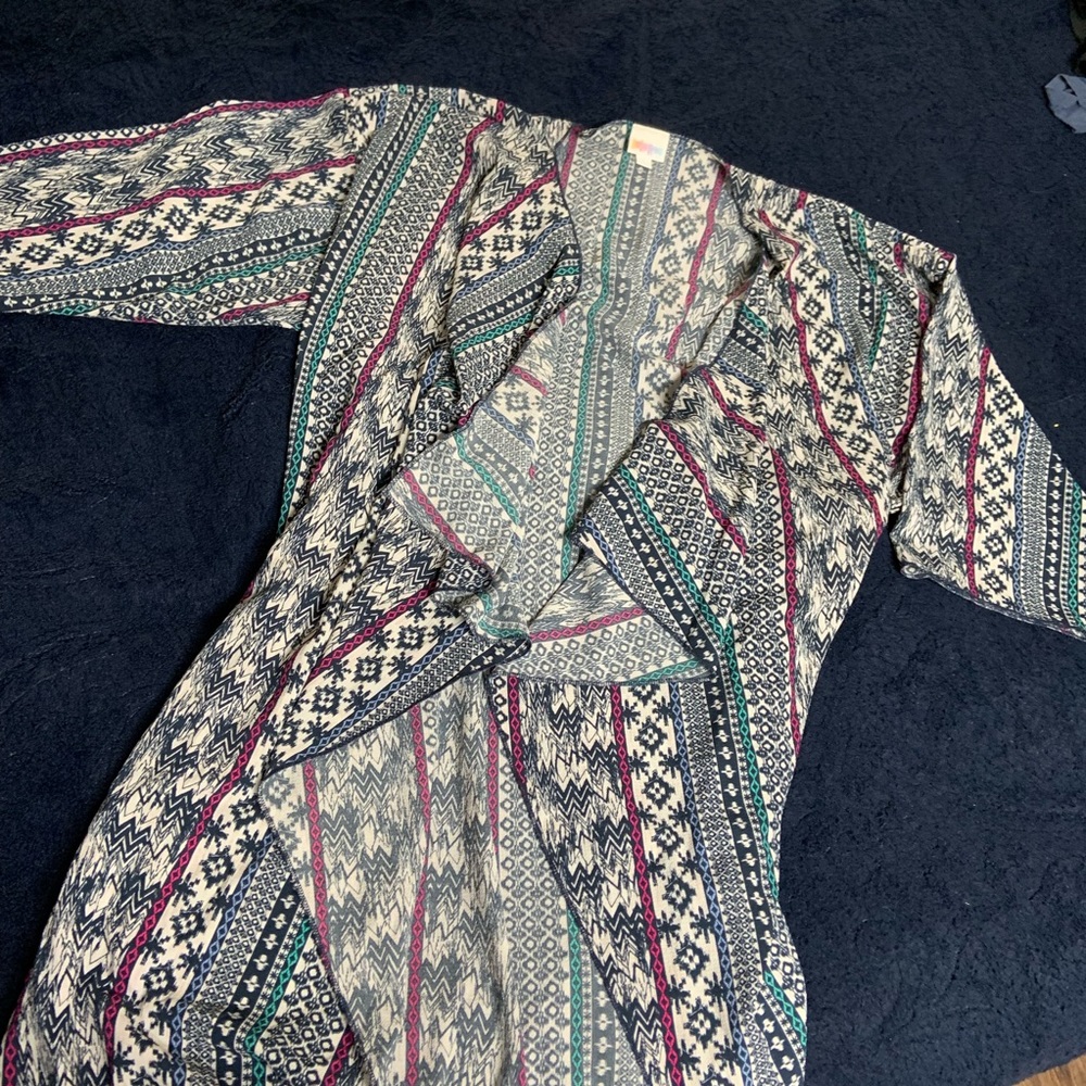 Tribal Print Kimono (LLR)